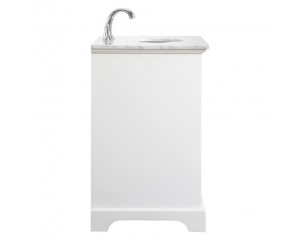 Elegant Bathroom Vanity - White, L 36" (VF15036WH)