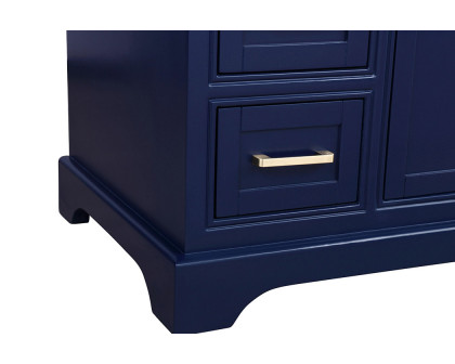 Elegant Bathroom Vanity - Blue, L 42" (VF15042BL)