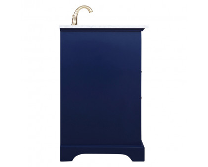 Elegant Bathroom Vanity - Blue, L 42" (VF15042BL)