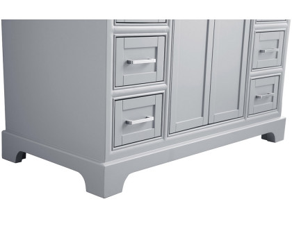 Elegant Bathroom Vanity - Gray, L 42" (VF15042GR)