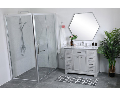 Elegant Bathroom Vanity - Gray, L 42" (VF15042GR)