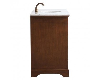 Elegant Bathroom Vanity - Teak, L 42" (VF15042TK)