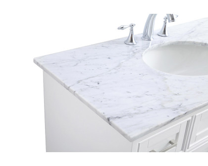 Elegant Bathroom Vanity - White, L 42" (VF15042WH)