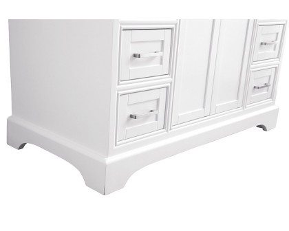 Elegant Bathroom Vanity - White, L 42" (VF15042WH)