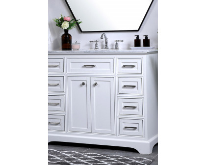 Elegant Bathroom Vanity - White, L 42" (VF15042WH)