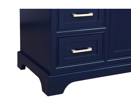 Elegant Bathroom Vanity - Blue, L 48" (VF15048BL)