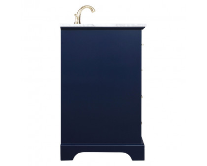 Elegant Bathroom Vanity - Blue, L 48" (VF15048BL)