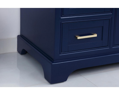 Elegant Bathroom Vanity - Blue, L 48" (VF15048BL)