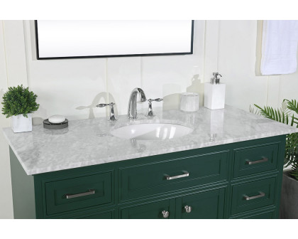 Elegant Bathroom Vanity - Green, L 48" (VF15048GN)