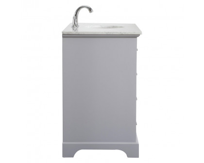 Elegant Bathroom Vanity - Gray, L 48" (VF15048GR)