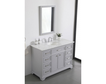 Elegant Bathroom Vanity - Gray, L 48" (VF15048GR)