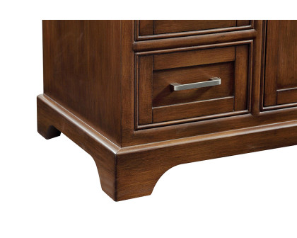 Elegant Bathroom Vanity - Teak, L 48" (VF15048TK)