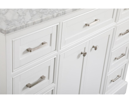 Elegant Bathroom Vanity - White, L 48" (VF15048WH)