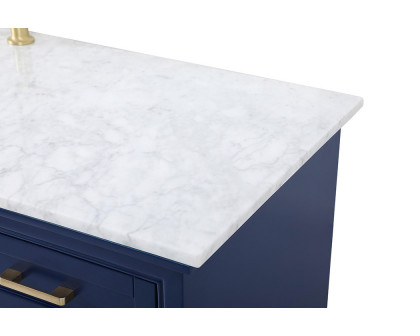 Elegant Bathroom Vanity - Blue (VF15060BL)