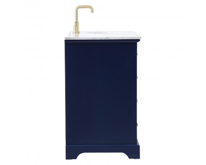 Elegant Bathroom Vanity - Blue (VF15060BL)