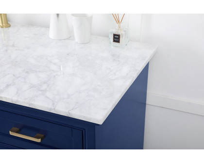 Elegant Bathroom Vanity - Blue (VF15060BL)