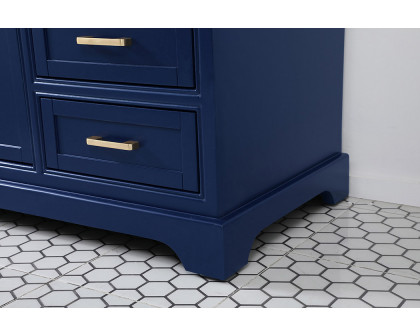 Elegant Bathroom Vanity - Blue (VF15060BL)