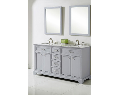 Elegant Bathroom Vanity - Gray (VF15060DGR)