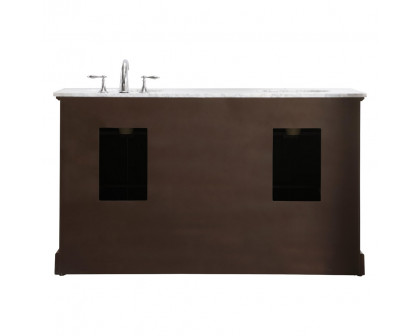 Elegant Bathroom Vanity - Teak (VF15060DTK)