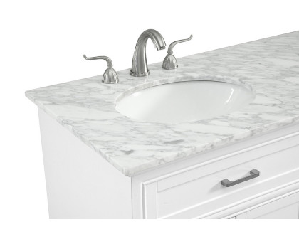 Elegant Bathroom Vanity - White (VF15060DWH)