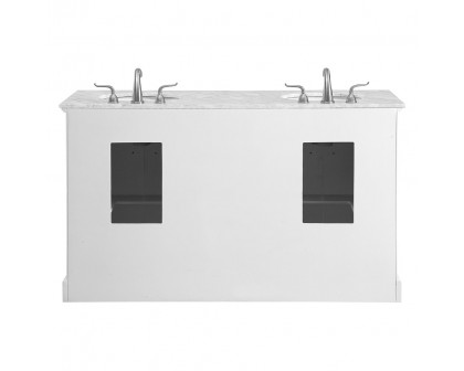 Elegant Bathroom Vanity - White (VF15060DWH)