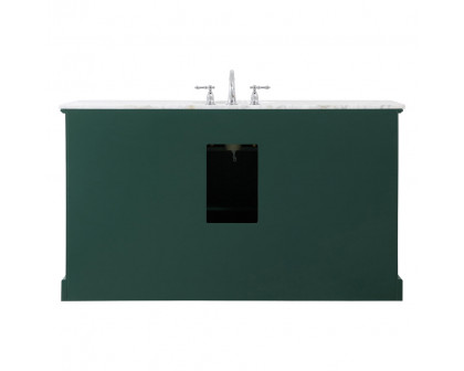 Elegant Bathroom Vanity - Green (VF15060GN)