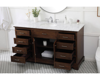 Elegant Bathroom Vanity - Teak (VF15060TK)