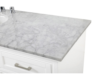 Elegant Bathroom Vanity - White (VF15060WH)