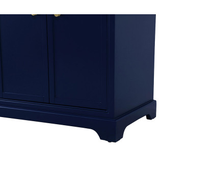 Elegant Bathroom Vanity - Blue (VF15072DBL)