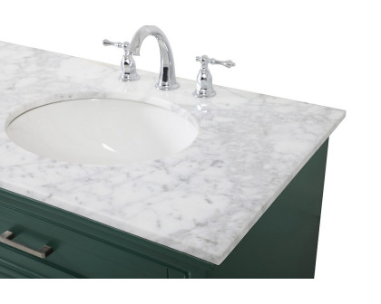 Elegant Bathroom Vanity - Green (VF15072DGN)