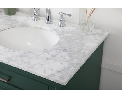 Elegant Bathroom Vanity - Green (VF15072DGN)