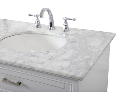 Elegant Bathroom Vanity - Gray (VF15072DGR)