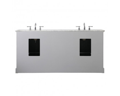 Elegant Bathroom Vanity - Gray (VF15072DGR)