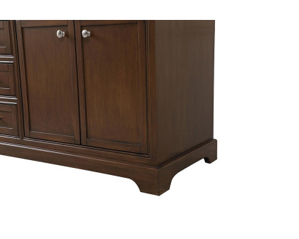 Elegant Bathroom Vanity - Teak (VF15072DTK)