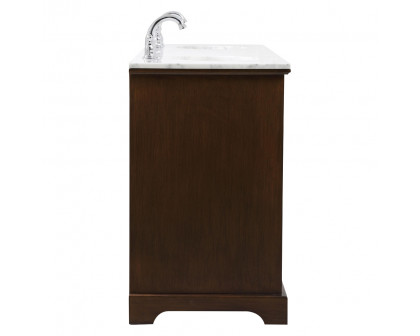 Elegant Bathroom Vanity - Teak (VF15072DTK)