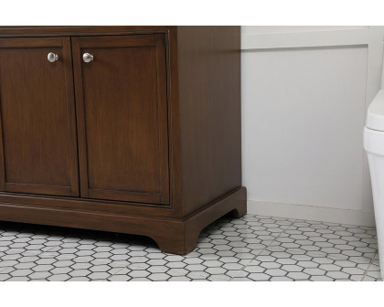 Elegant Bathroom Vanity - Teak (VF15072DTK)