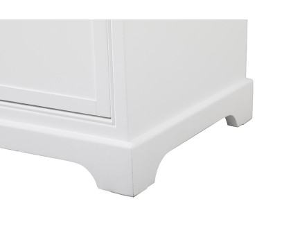 Elegant Bathroom Vanity - White (VF15072DWH)