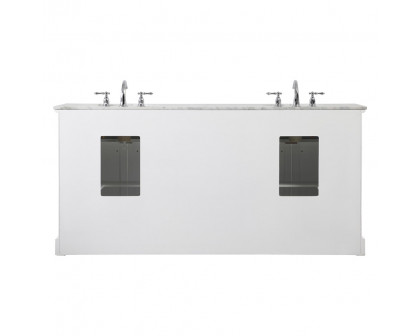 Elegant Bathroom Vanity - White (VF15072DWH)