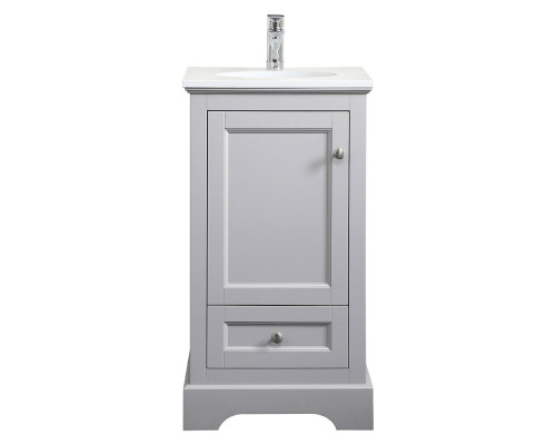 Elegant Bathroom Vanity - Gray (VF15518GR)