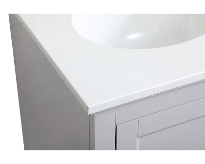 Elegant Bathroom Vanity - Gray (VF15518GR)