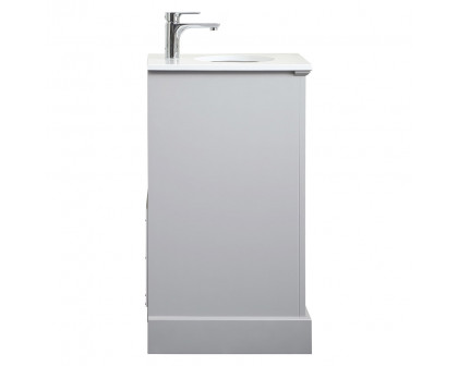 Elegant Bathroom Vanity - Gray (VF15518GR)