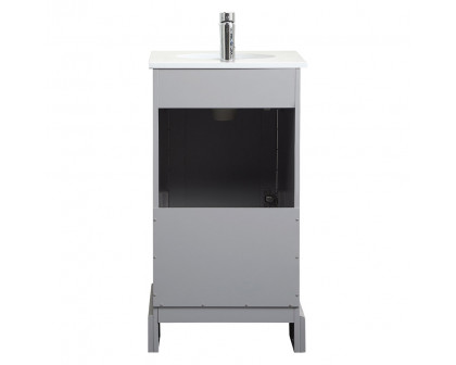 Elegant Bathroom Vanity - Gray (VF15518GR)