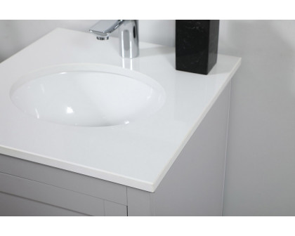 Elegant Bathroom Vanity - Gray (VF15518GR)