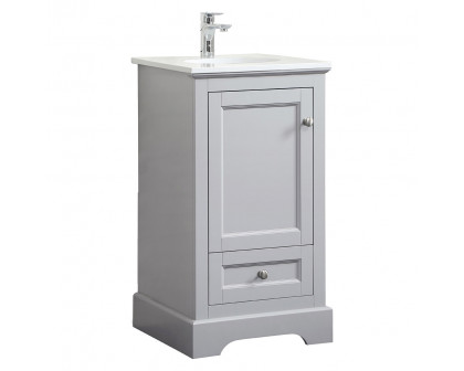 Elegant Bathroom Vanity - Gray (VF15518GR)