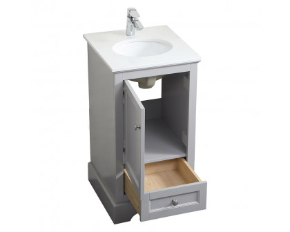 Elegant Bathroom Vanity - Gray (VF15518GR)