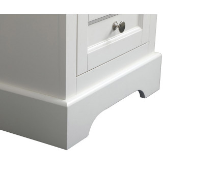 Elegant Bathroom Vanity - White (VF15518WH)