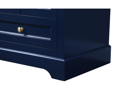 Elegant Bathroom Vanity - Blue (VF15524BL)