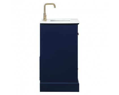 Elegant Bathroom Vanity - Blue (VF15524BL)