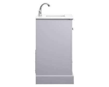 Elegant Bathroom Vanity - Gray (VF15524GR)