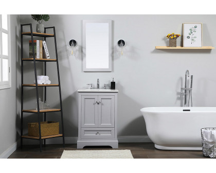 Elegant Bathroom Vanity - Gray (VF15524GR)